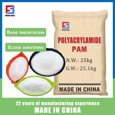 O floculante Cationic químico de Plolyacrylamide enlameia o tratamento da água de secagem