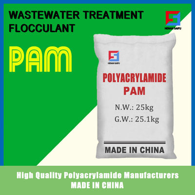 Produtos químicos Cationic do pó do Polyacrylamide do tratamento da água CPAM para a secagem da lama