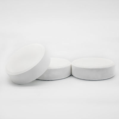 Tratamento da água ácido Trichloroisocyanuric 25kg/Drum Tcca da tabuleta do cloro dos produtos químicos 3 polegadas
