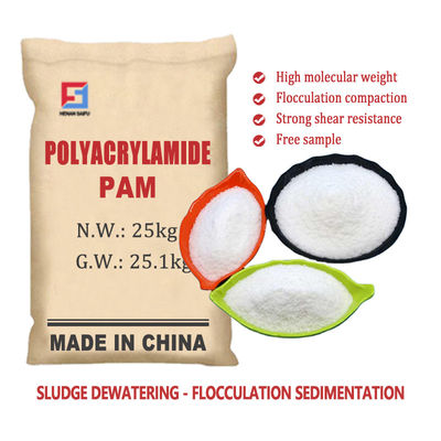 Agente auxiliar químico Anionic Flocculant Polyacrylamide PAM Chemiclas