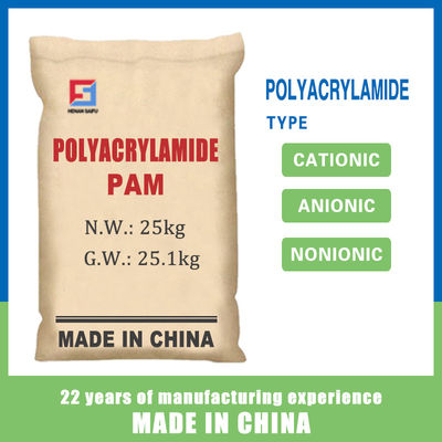 O floculante Cationic químico de Plolyacrylamide enlameia o tratamento da água de secagem