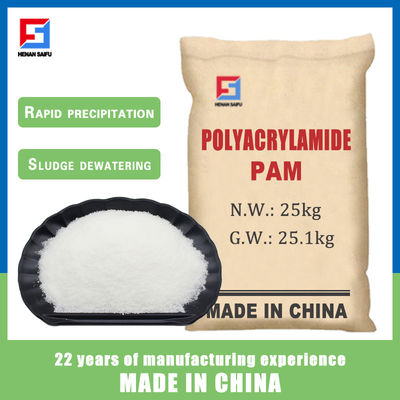 Produto químico aniônico do tratamento da água do floculante do Polyacrylamide do Polyelectrolyte de PHPAM