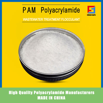 Polyacrylamide químico solúvel em água do floculante dos aditivos dos agentes auxiliares lineares do polímero