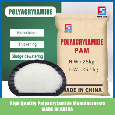 Floculante orgânico do polímero do Polyacrylamide para o tratamento de águas residuais 207-173-7