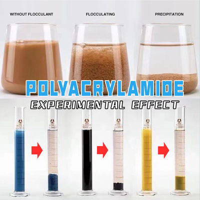 Pó aniônico branco do Polyacrylamide do ISO de PAM Chemical Water Treatment