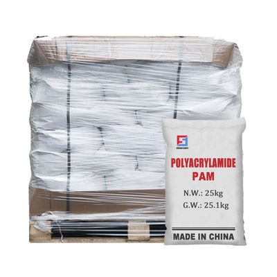 Pó branco do floculante Cationic do Polyacrylamide CPAM para a fabricação de papel