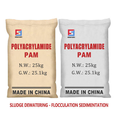 Polyacrylamide APAM do polímero solúvel em água químico industrial do floculante da categoria aniônico